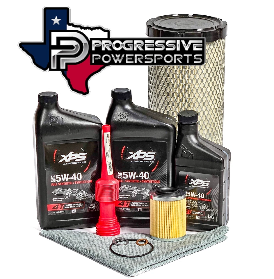 Can-Am HD7 / HD8 / HD9 / HD10 Defender Oil Change Kit W/ Air Filter - Image 1 of 1