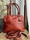 Rowallan Brown Leather Handbag Shoulder Bag crossbody Bag in Great Condition