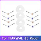 12Pcs for J3 Robot Vacuum Cleaner Replacement Parts Washable Side BrS1