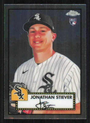 2021 Topps Chrome Platinum Anniversary #33 Jonathan Stiever RC - Image 1 of 2