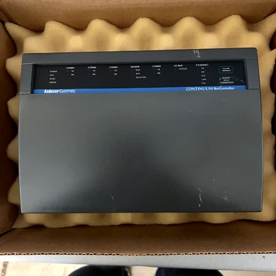 Andover Controls Schneider CPU-4M Continuum Net ControllerOpens in a new window - Image 1 of 2