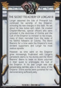 Der geheime Verrat von Lorgar III 10 / Palast des Leptius Numinus - Verräter G... - Bild 1 von 1