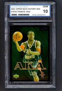 2003-04 Upper Deck Victory - A.K.A. Steve Francis #203 - Picture 1 of 2