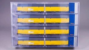 H0 DC Roco 77049 Wagenset Autotransport Hccrrs ARS ALTMANN in OVP #2BB_52 - Bild 1 von 4