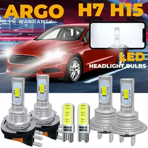 Fits Ford Mondeo MK5 Led DRL Headlight Xenon 2014-22 High Low Side Light Bulbs - Picture 1 of 22