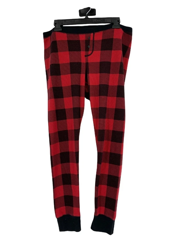 Men’s Old Navy Large Buffalo Check Lounge Sleep Pants Thermal 0251 - Image 1 of 4