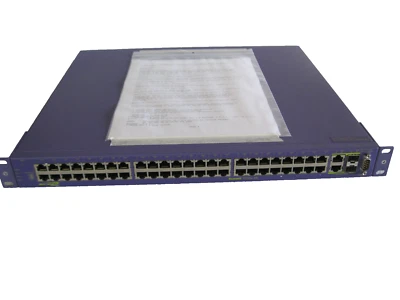 15103 Extreme Networks Summit X250E-48T 48 10/100BASE-TX 2-SFP 2-1000Base-T - Image 1 of 3