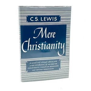 LEWIS, C.S. "Mere Christianity" [Macmillan, 1952] 1st US Edition, 1st Printing - Picture 1 of 5