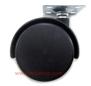 Ruedas giratorias/rueda de muebles 4 piezas/piezas diapositivas de 2" con placa sin freno pieza de repuesto - Imagen 1 de 4