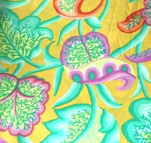 Kaffe Fassett FOREST OF ARDEN PINK GP103 34” X WOF original issue - Picture 1 of 9