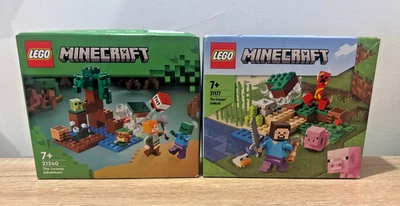 LEGO Minecraft 21240 et  21177- Aventures et embuscades  NEUF Scellé - Photo 1/2