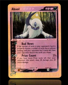 ▸ Absol | ex Dragon | Reverse Holo Rare | 1/97 | LP - Bild 1 von 2