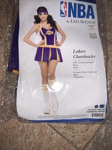 Leg Avenue Lakers Cheerleader Outfit, Purple & Gold, Size SmalCosplay Pre-owned - Picture 1 of 2