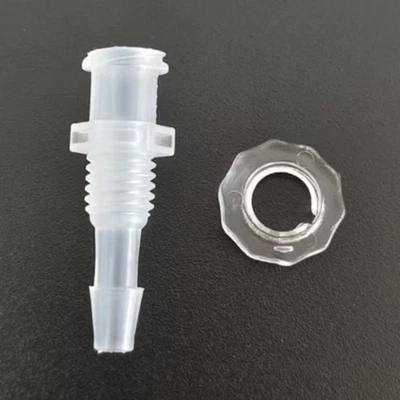 NEW Luer Lock Female Bulkhead Fitting 1/8" Connector Hose Barb Adapter 100PCS - Image 1 of 4