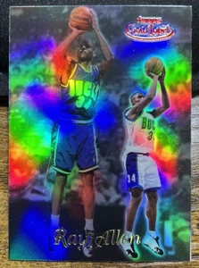 Ray Allen 1999-00 Topps Gold Label Classe 2 Red Label #49 NBA HOF - Foto 1 di 2