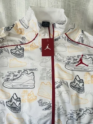 Air Jordan Nike Mens Full Zip 2006 Vintage Retro Jumpman Jacket Mars XL 207933 - Image 1 of 4