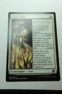 MTG Cleric Class x1- -Adventures in the Forgotten Realms-Lightly Played - Picture 1 of 1