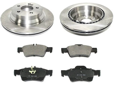 Kit de pastillas de freno y rotor trasero para Mercedes CLS550 2007-2011 86335PPFM 2008 2009 Foto 1 de 2