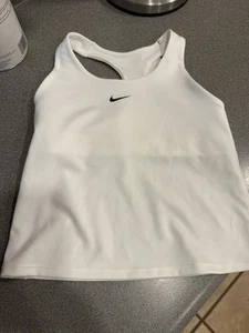 Nike Pro Dri-FIT Big Kids Training Tank Top HIGH Neck Cropped MEDIUM NEW - Picture 1 of 4