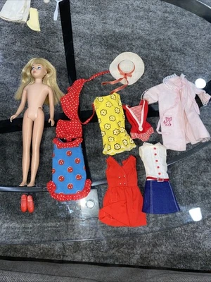 Muñeca Patrón Vintage Y Ropa/Zapato Foto 1 de 4