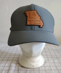 Missouri Sojabohnen Kappe Mütze grün Herren verstellbar Patch Netz Markenscheine - Bild 1 von 6
