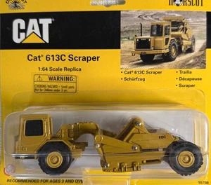 NEW! NORSCOT CATERPILLAR CAT 613C SCRAPER 1:64 SCALE DIECAST TOY FREE SHIPPING - Picture 1 of 3