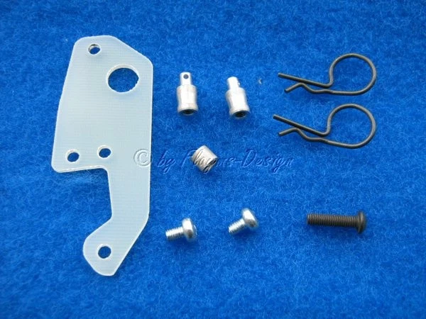 Transponder Halter für Tamiya Fighter GFK / Alu Carson - Bild 1 von 1