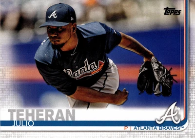 5 CARD LOT - 2019 Topps - Julio Teheran #118 - Image 1 of 2