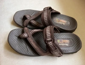 Skechers Womens Reggae Outdoor Lifestyle Sandals Adjustable Strap Size 7 - Picture 1 of 8
