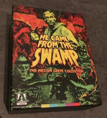 HE CAME FROM THE SWAMP - WILLIAM GREFE BLU RAY BOXSET LIMITED EDITION BOOKPOSTER - Image 1 of 4