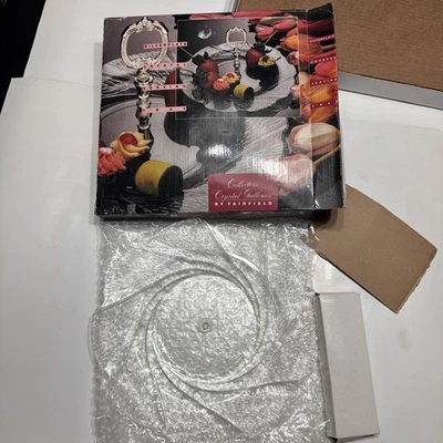 Collectors Crystal Galleries Silverplated Serving Tray by Fairfield Christmas - Image 1 of 4