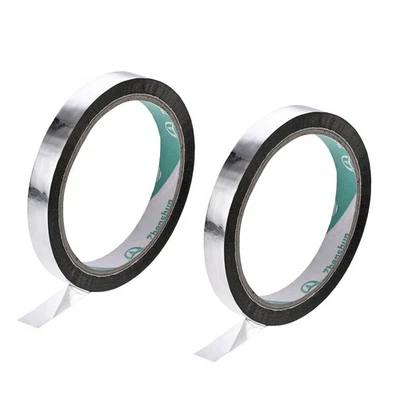 2 rollos 1/2"x30 yarda tono plata cinta floral adhesivos arreglo floral Foto 1 de 3