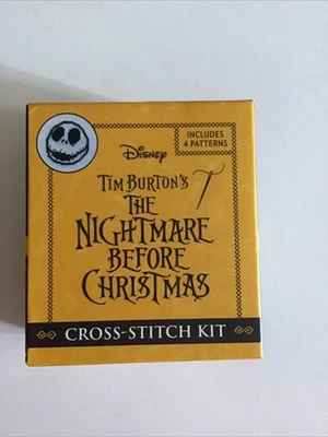 Disney Pesadilla Antes de Navidad Mini Punto de Cruz Kit 4 Patrones Kit Completo ¡Nuevo! Foto 1 de 3