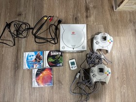 Sega Dreamcast Console, Controllers And Games