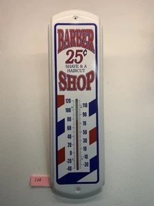 METALL BARBER SHOP THERMOMETER SCHILD 17" - Bild 1 von 12