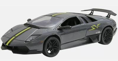 MOTOR MAX, LAMBORGHINI Murcielago LP 670-4 SV gris, 1/24,  MMX73350GRIS - Immagine 1 di 2