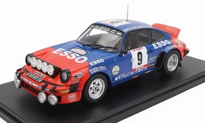 MODELLINO AUTO STATICO HACHETTE PORSCHE 911 WINNER RALLY TOUR CORSE 1980 THERIER - Immagine 1 di 3