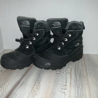 Botas de invierno The North Face HeatSeeker negras de gamuza/caucho talla US 4 Foto 1 de 4