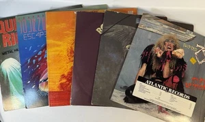 Lot Of 6 Vintage Vinyl Records ROCK - Imagen 1 de 23