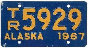 Remolque vintage Alaska 1967 matrícula TR 5929 en muy buen estado - Imagen 1 de 1