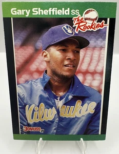 1989 Donruss THE ROOKIES Gary Sheffield San Diego Padres RC MLB Karte SAUBER!! - Bild 1 von 4