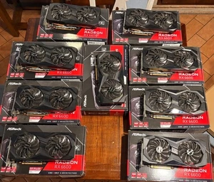 Lotto di 9 RX 6600 Asrock Challenger 8 GB Come Nuove - Foto 1 di 1