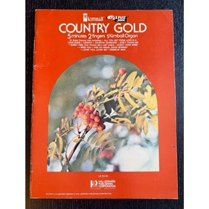 E-Z Play Music Country Gold for Kimball Organ 1977 - Picture 1 of 4