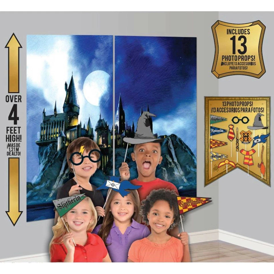 Harry Potter Scene Setter with Photo Props - Harry Potter Party Supplies - Image 1 of 1