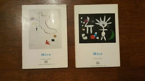 Miro 31 &32 1924-1940 Guy Weelen  Petite Encyclopedia De L' Art Printed in Franc - Picture 1 of 5
