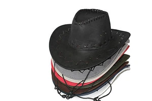 Cowboy-Hut Western-Hut Cow-Girl Texas Square-Dance Karneval Fasching PU-14 - Bild 1 von 9