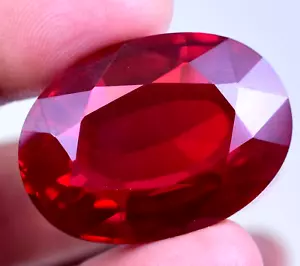 89.75 Ct Natural Blood Red Mozambique Ruby AGL CERTIFIED GIGANTIC Gemstone - Picture 1 of 7