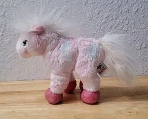 GANZ Webkinz Pink Pony HM117 Soft Plush Horse-Stuffed Animal 8 Inch-No Code - Picture 1 of 10