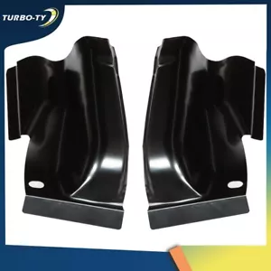 Par de repuesto de esquinas de cabina de acero diestro y derecho doble cabina Ford F-150 09-14 4 puertas - Imagen 1 de 8