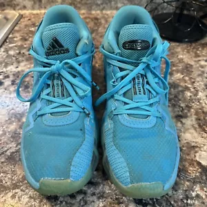 Adidas D.O.N Issue 2 Basketball Shoes Sneakers Crayola Blue FW8752 Mens size 8.5 - Picture 1 of 7